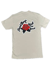 Load image into Gallery viewer, Smell The Roses t-shirt (tan)