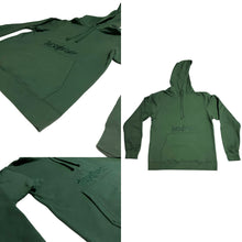 Load image into Gallery viewer, (Green on Green) Fleece Pullover Hoodie Sweater