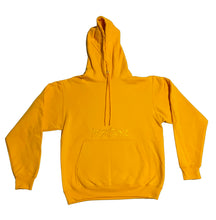 Load image into Gallery viewer, (Gold on Gold) Fleece Pullover Hooded Sweater